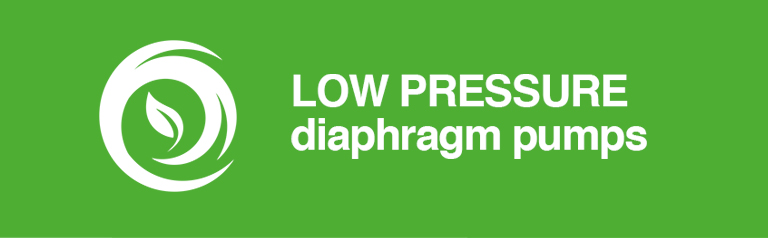 Low Pressure Diaphragm pumps