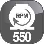 rpm 550